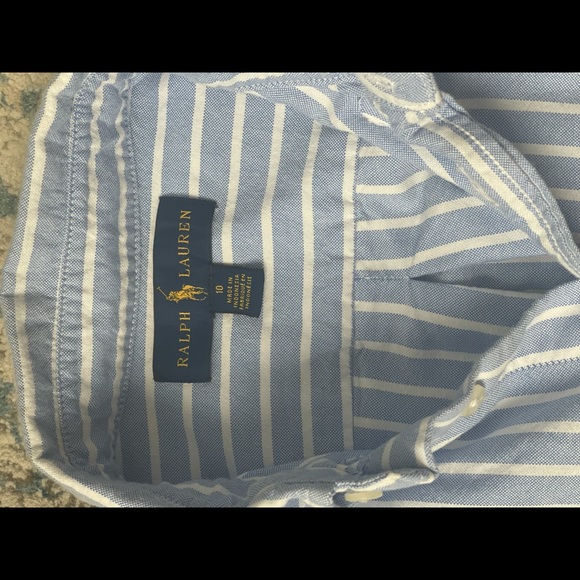 Polo by Ralph Lauren Boys 10 Button Down Shirt - Picture 5 of 5